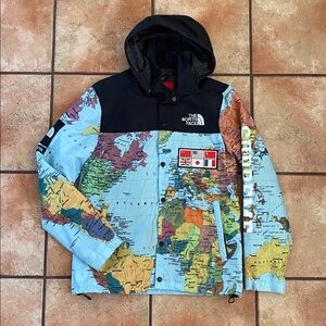 The North Face Multicolor Map Print Jacket
